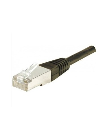 Cordon RJ45 5M - Noir Manchon surmoulé